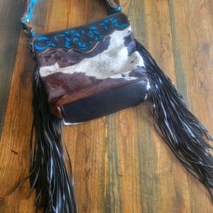 Authentic Myra cowhide purse